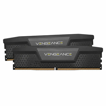 Corsair Vengeance 64GB (2x32GB) DDR5 RAM 6000MHz CL40 Desktop Memory dual memory kit front view with aluminum heat spreaders -tpstech.in