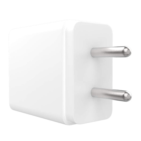 CORSECA Flash 24W 2.4A Mobile Charger with Detachable Cable - White