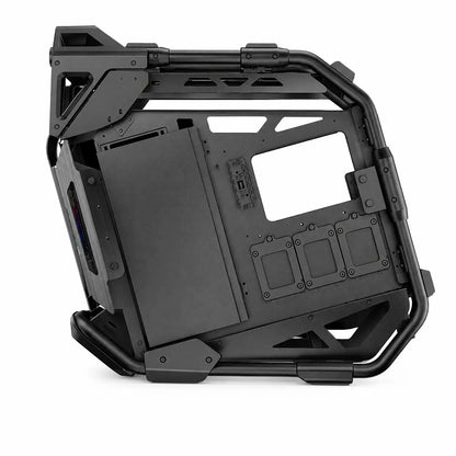 COUGAR Cratus mid tower PC case side panel showing internal mounting and cable management area -tpstech.in
