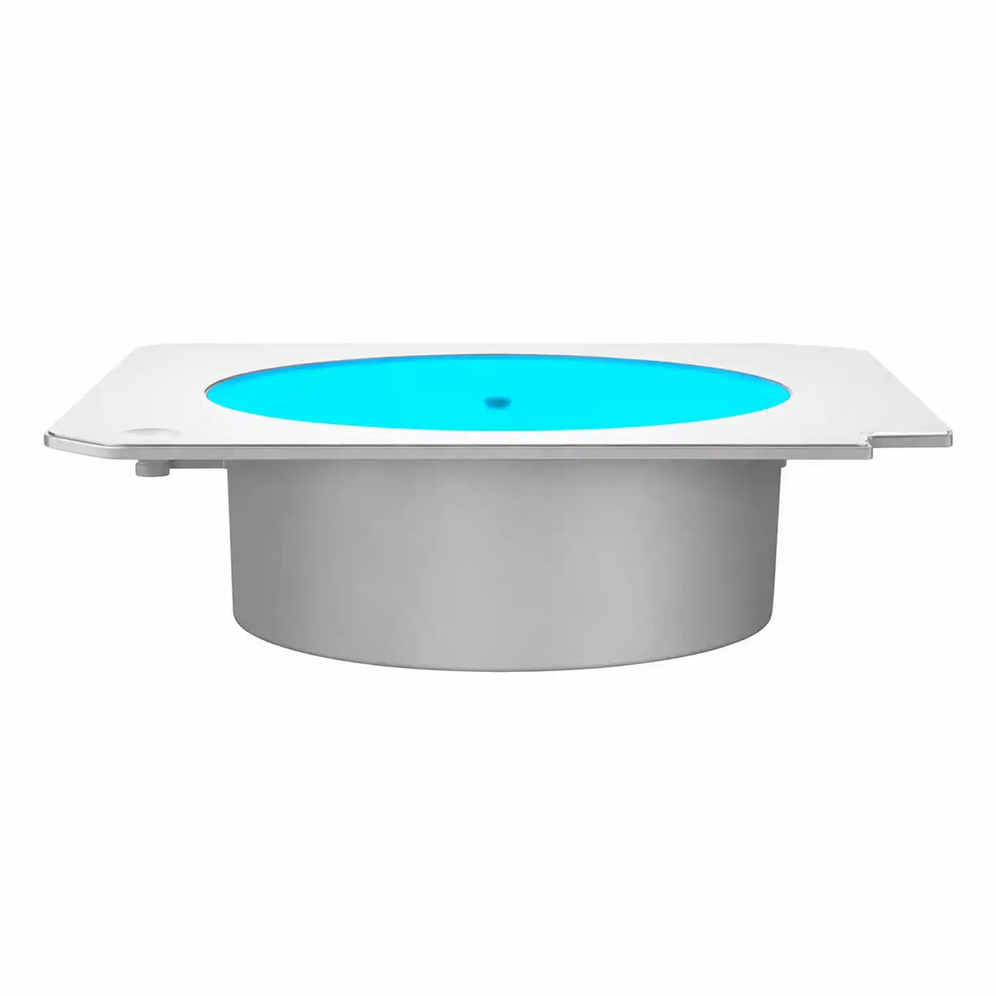COUGAR FV270 Luminous Rotating Platform White side view showing platform and base design -tpstech.in