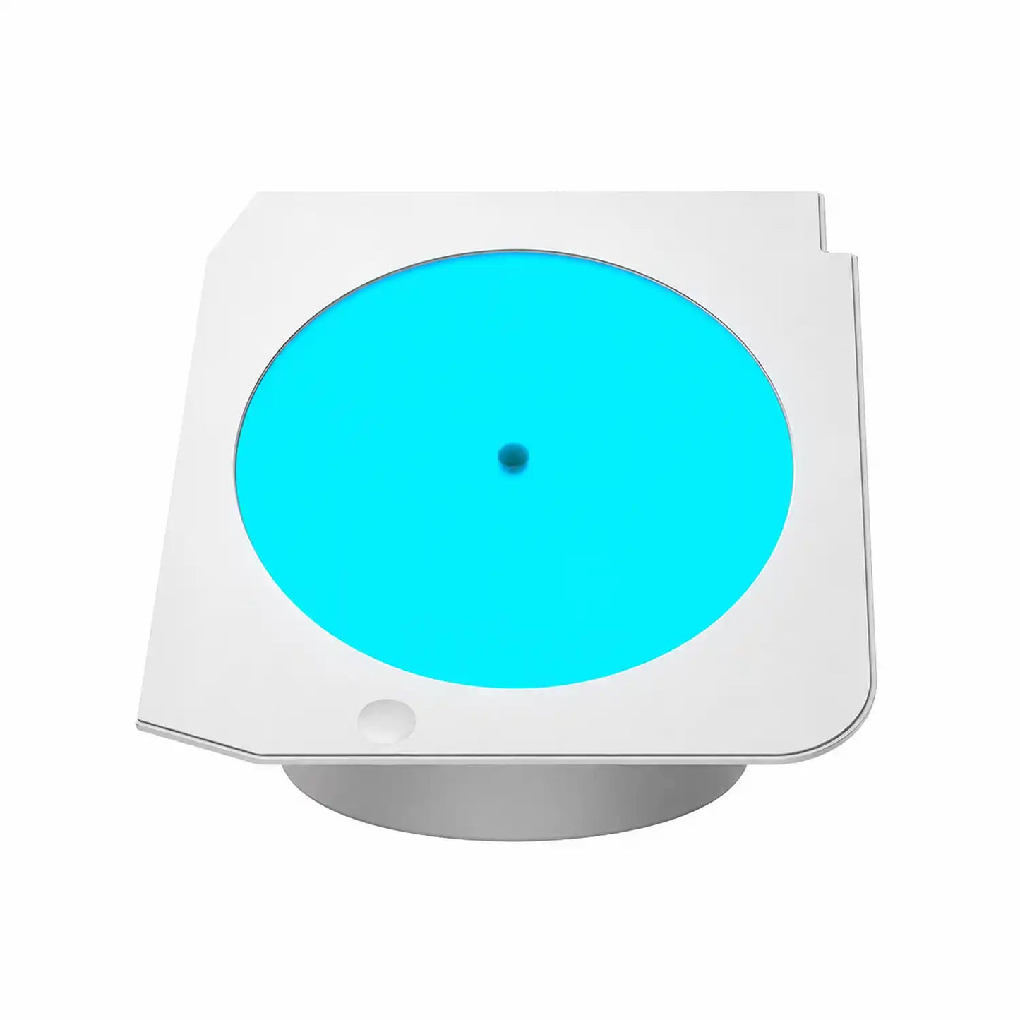 COUGAR FV270 Luminous Rotating Platform White top view showing illuminated rotating display surface -tpstech.in