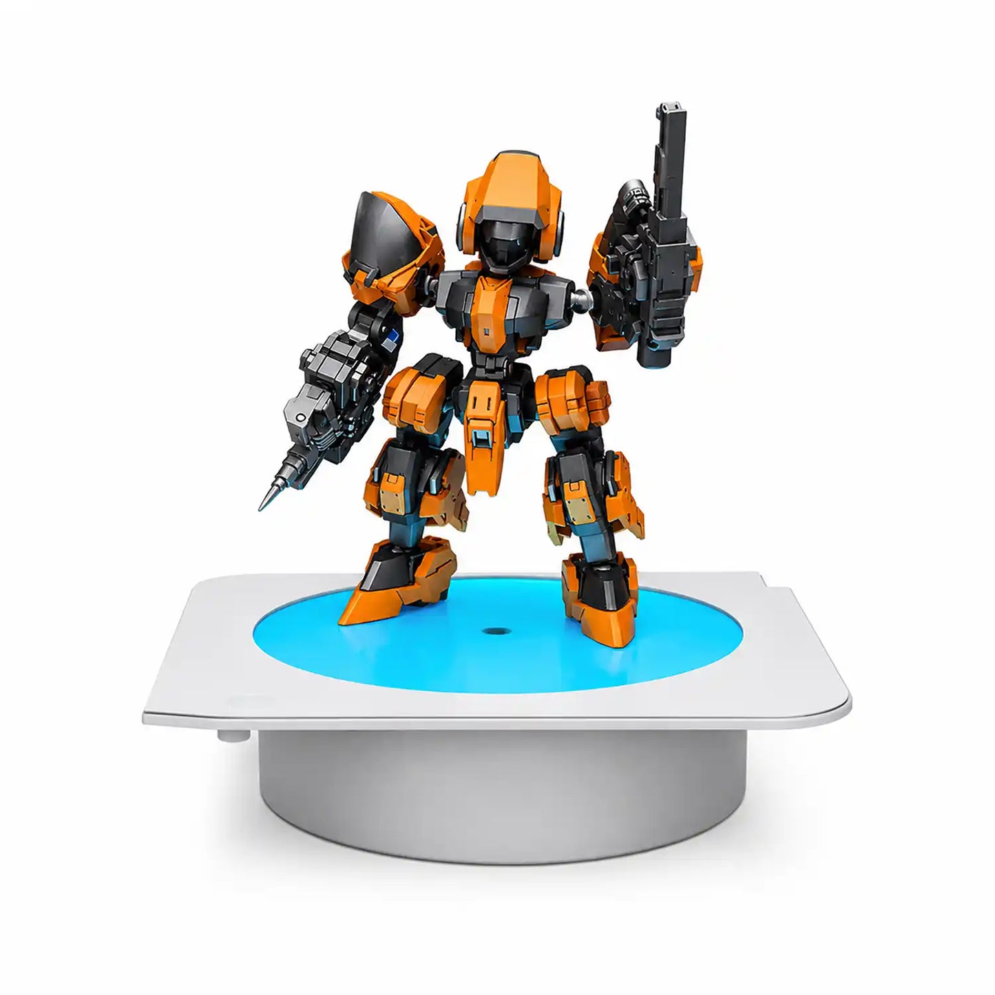 COUGAR FV270 Luminous Rotating Platform White displaying a collectible figurine with illuminated platform -tpstech.in