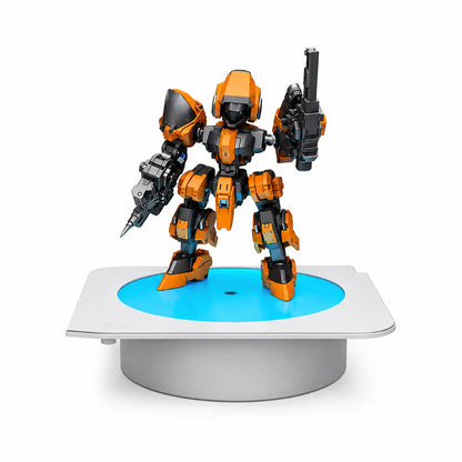 COUGAR FV270 Luminous Rotating Platform White displaying a collectible figurine with illuminated platform -tpstech.in
