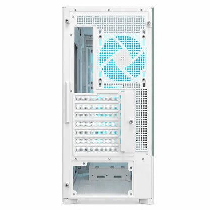 COUGAR MX230 RGB White gaming PC case top panel with ventilation and I/O ports -tpstech.in