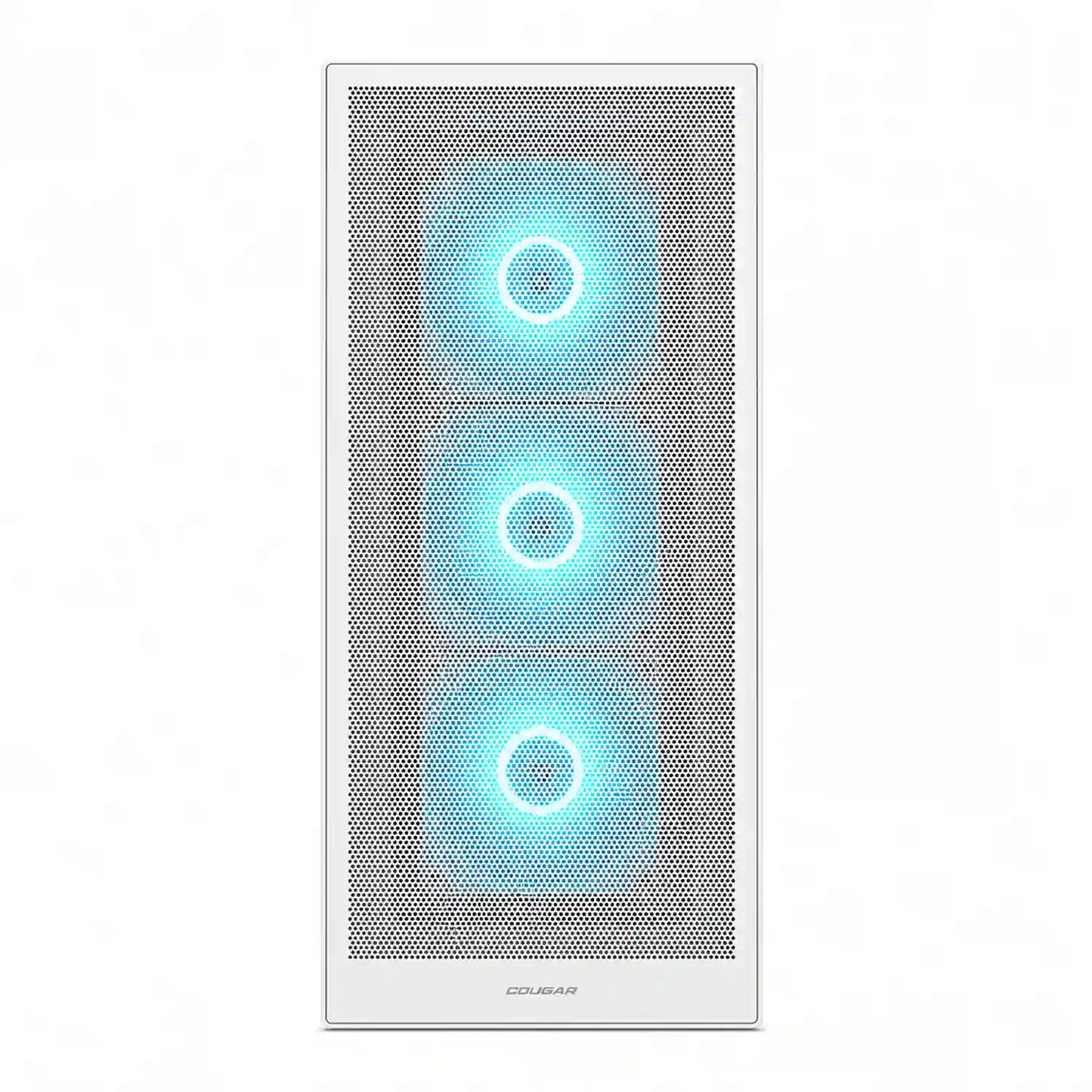 COUGAR MX230 RGB White PC case mesh front panel with three ARGB fans -tpstech.in