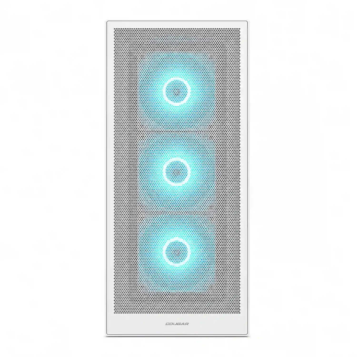 COUGAR MX230 RGB White PC case mesh front panel with three ARGB fans -tpstech.in