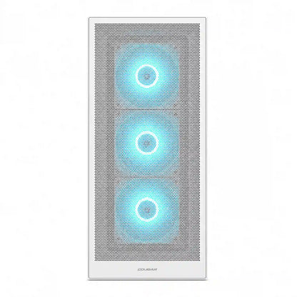 COUGAR MX230 RGB White PC case mesh front panel with three ARGB fans -tpstech.in