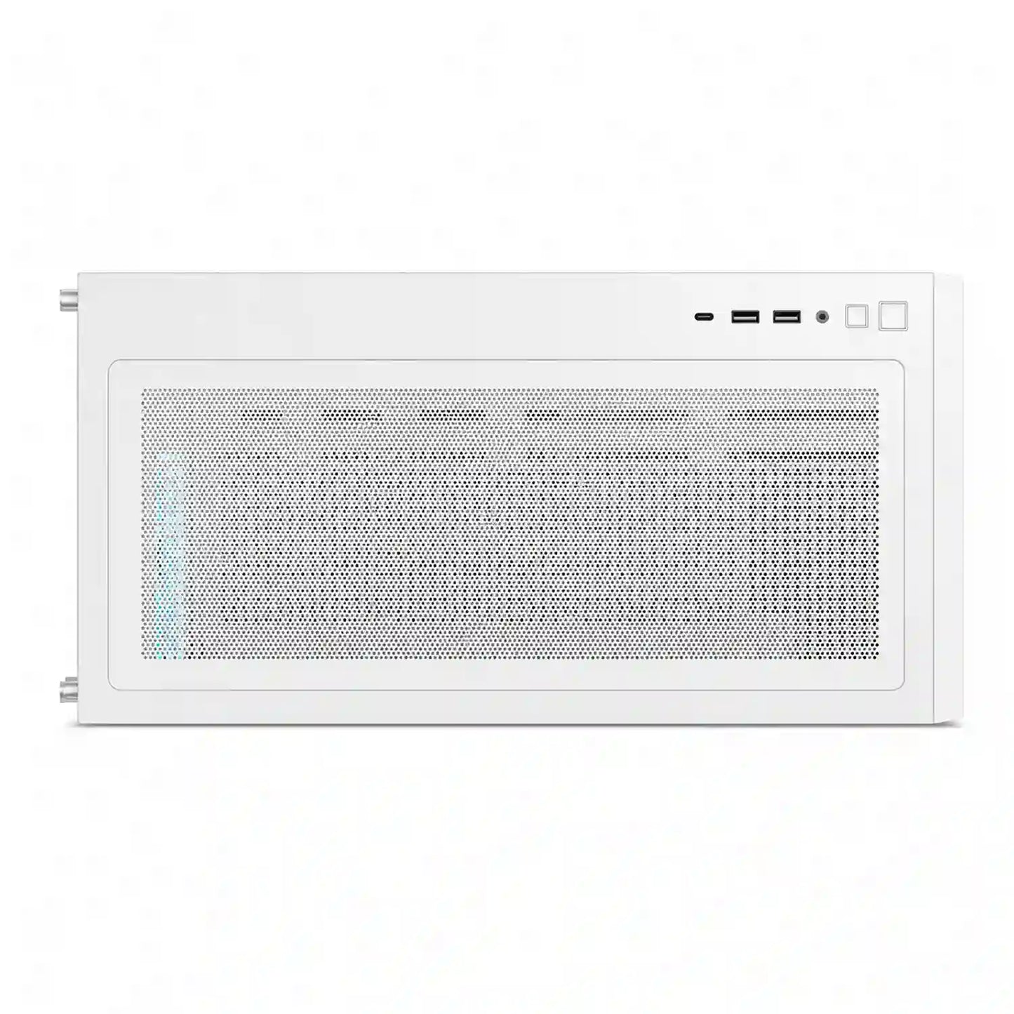 COUGAR MX230 RGB White gaming PC case interior with ARGB fans and motherboard mounting area -tpstech.in