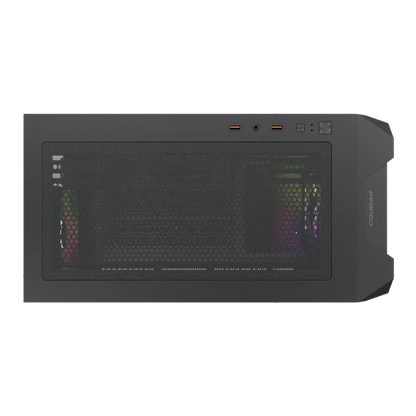 COUGAR MX600 Mini V2 gaming PC case top panel with ventilation and I/O ports -tpstech.in