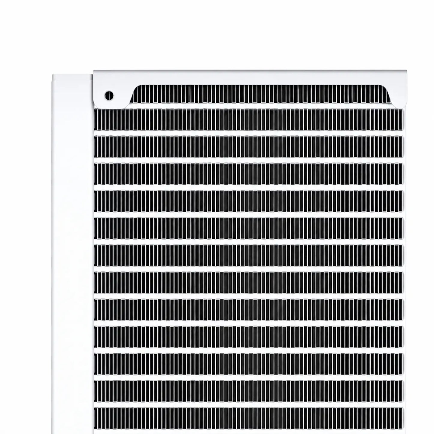 COUGAR Poseidon Elite ARGB 240 White radiator with detailed cooling fins for AIO liquid CPU cooling -tpstech.in