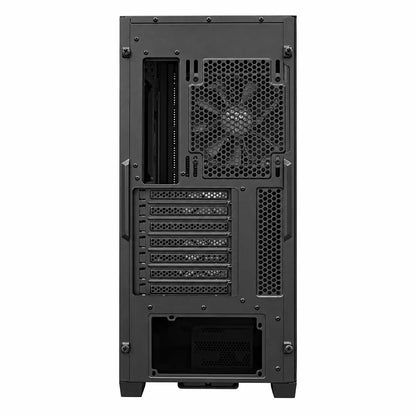 COUGAR Uniface Black Non-RGB Mid Tower PC Case rear view-tpstech.in