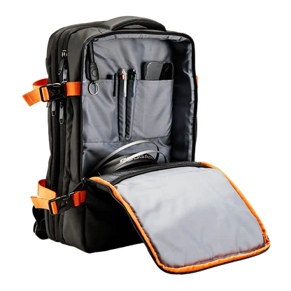 COUGAR VANGUARD laptop backpack organized interior with device, accessory and storage compartments-tpstech.in