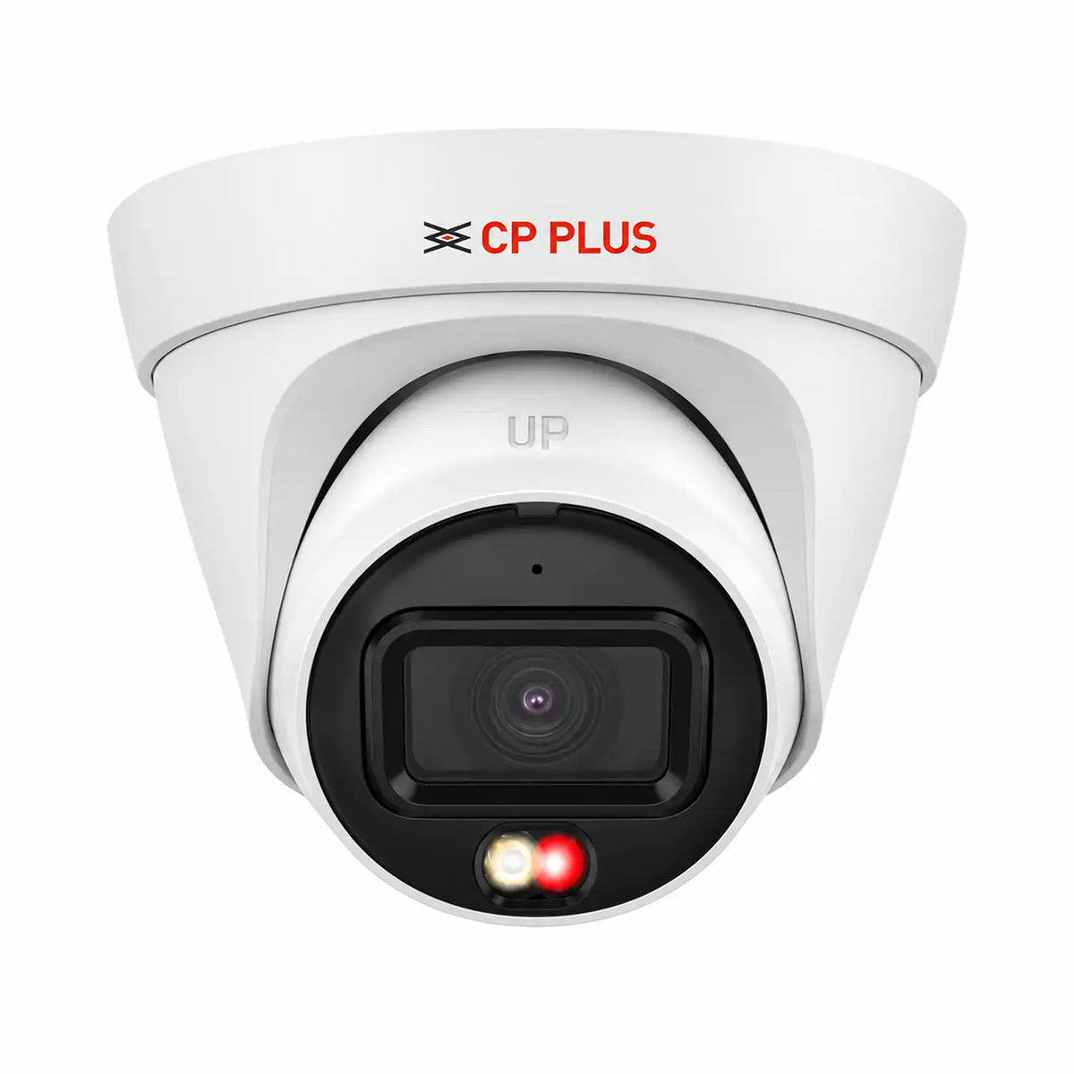 CP PLUS 2MP Dual Light Dome Camera 30M CP-UNC-DA21L3C-LQ front view -tpstech.in