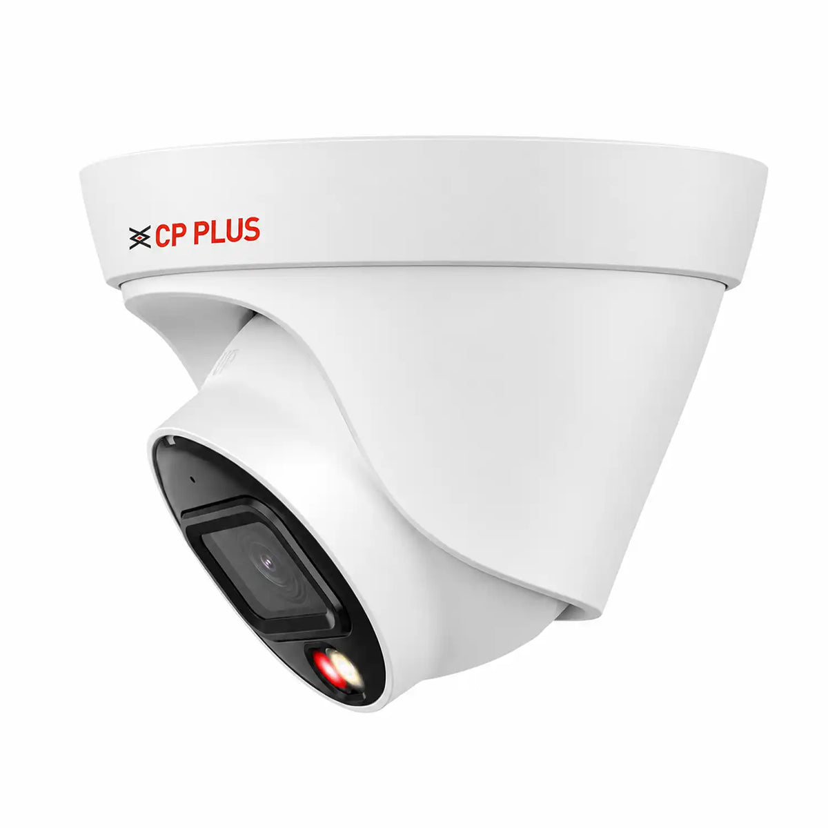CP PLUS 2MP Dual Light Dome Camera 30M CP-UNC-DA21L3C-LQ side profile view -tpstech.in