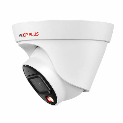 CP PLUS 2MP Dual Light Dome Camera 30M CP-UNC-DA21L3C-LQ side profile view -tpstech.in