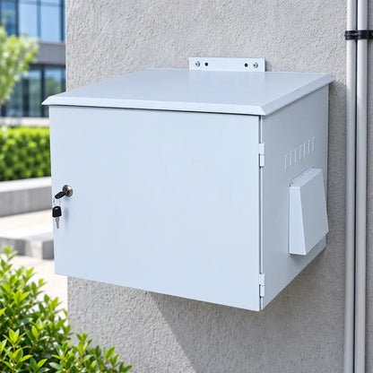 CP PLUS CP-BA-RK5545-6UO 6U Outdoor DVR NVR Rack Installed on Exterior Wall -tpstech.in