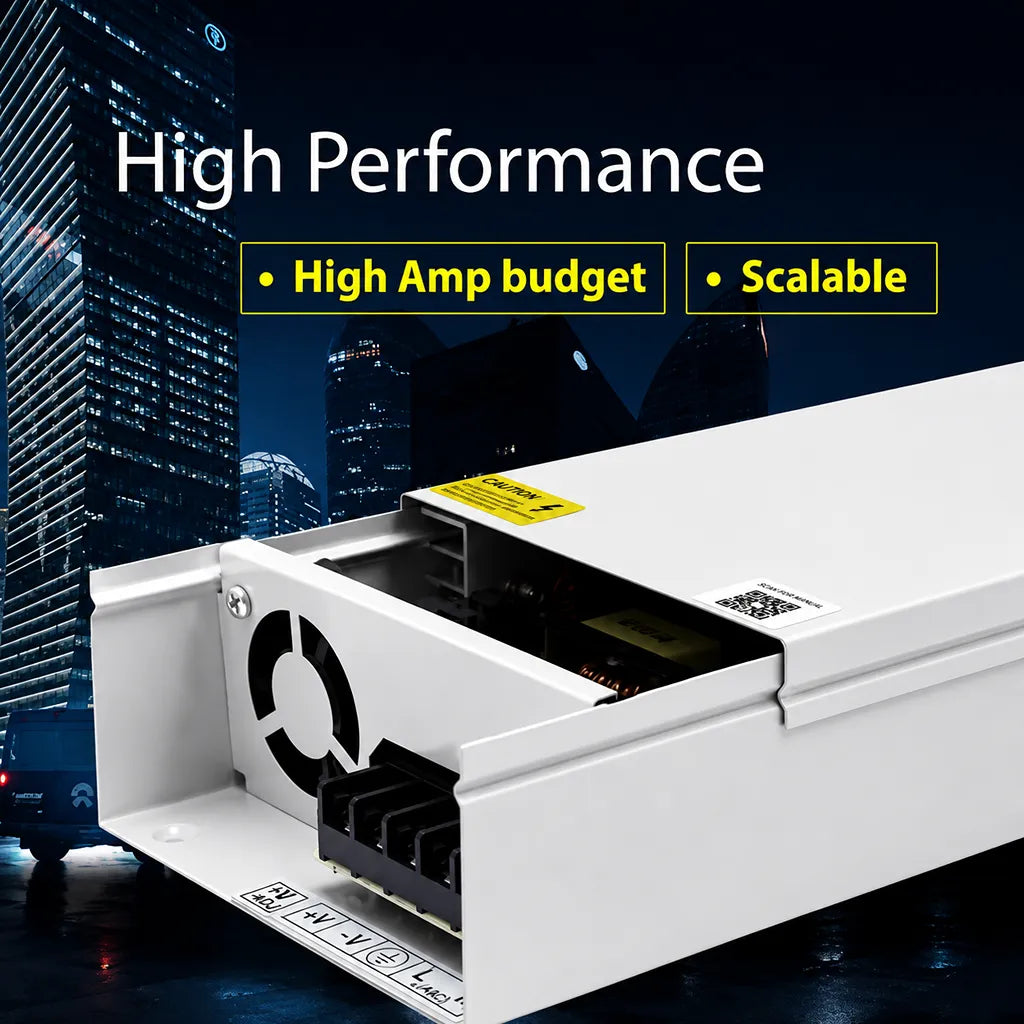 CP PLUS CP-DPS-MD200-12D high performance 20A CCTV power supply highlighting high amp budget and scalable design -tpstech.in