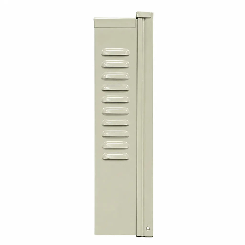 CP PLUS CP-DPS-MD200P-12D 240W 12V 20A metal case CCTV power supply side view showing ventilated enclosure -tpstech.in