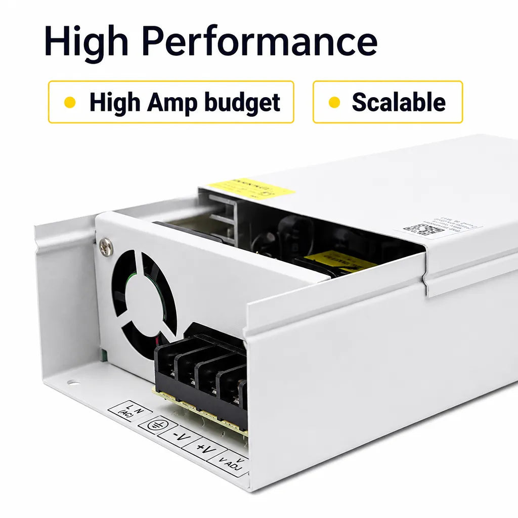 CP PLUS CP-DPS-MD200P-12D high performance 12V 20A CCTV power supply with scalable high amp output -tpstech.in