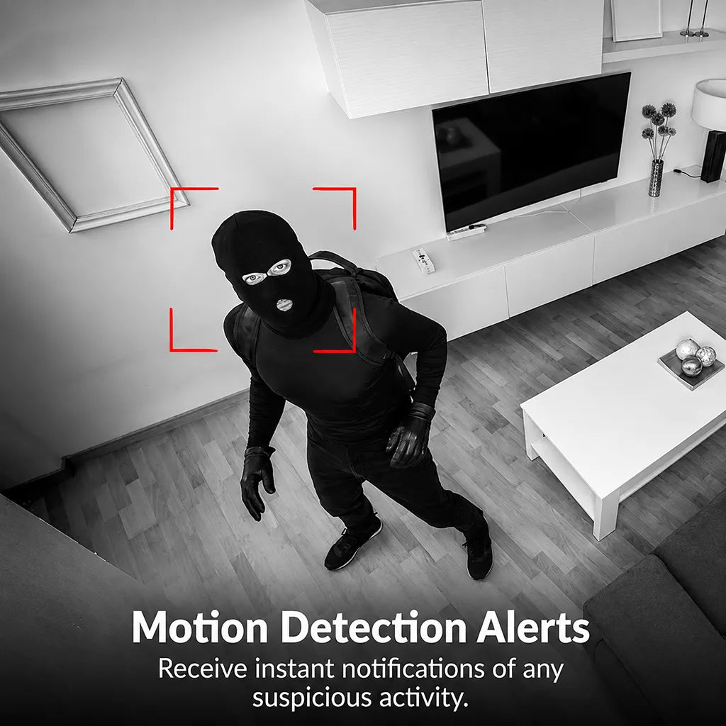 CP PLUS CP-E28Q 2MP WiFi PT security camera with motion detection alerts and human body detection feature -tpstech.in