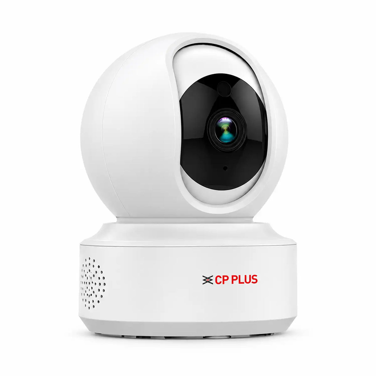 CP PLUS CP-E31Q 3MP Wi-Fi PT Indoor Security Camera Left Side Perspective -tpstech.in