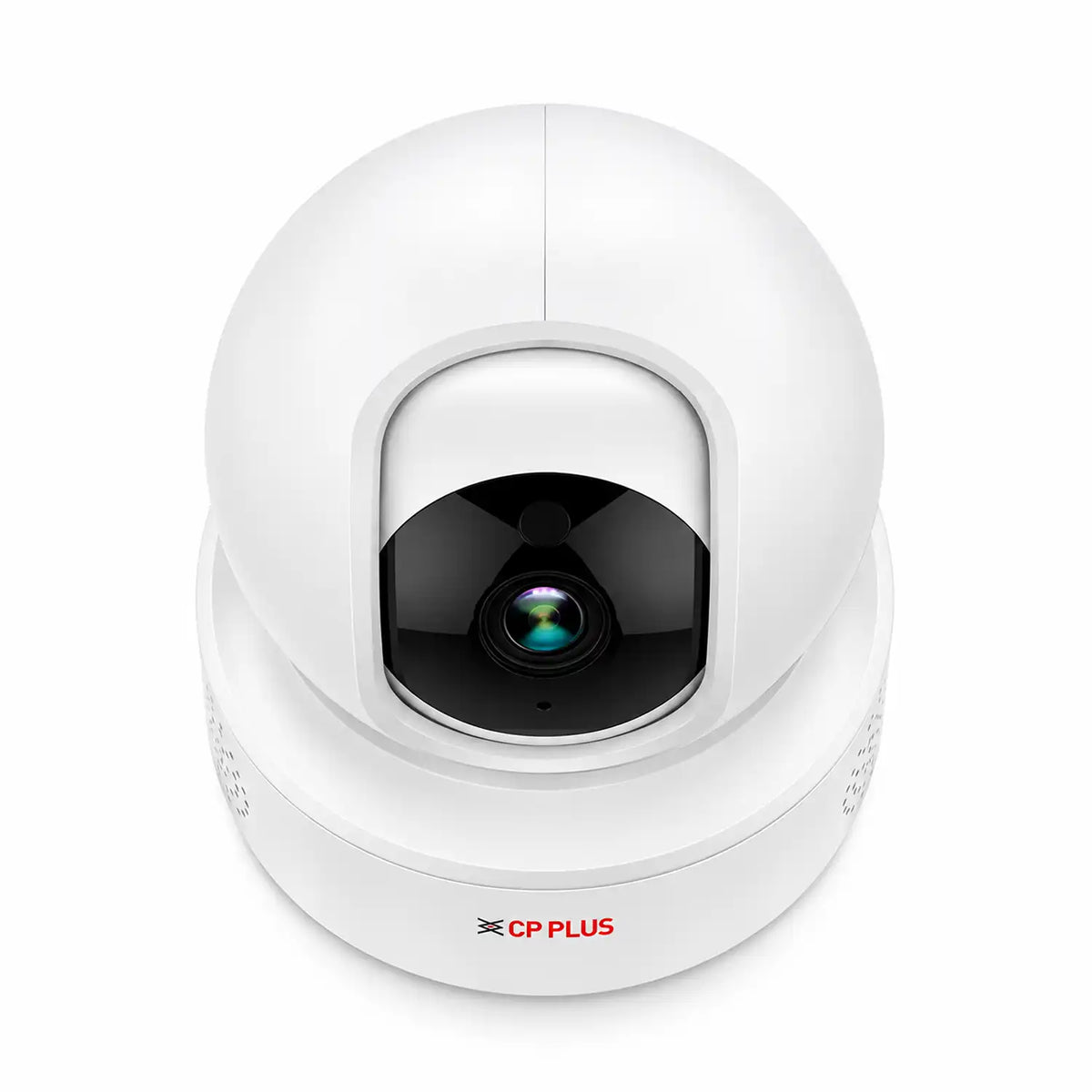 CP PLUS CP-E31Q 3MP Wi-Fi PT Indoor Security Camera Elevated Front View -tpstech.in