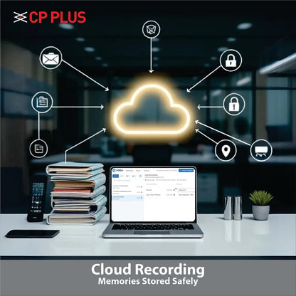 CP PLUS CP-E41Q 4MP Wi-Fi PT Security Camera with secure cloud recording for remote video access -tpstech.in