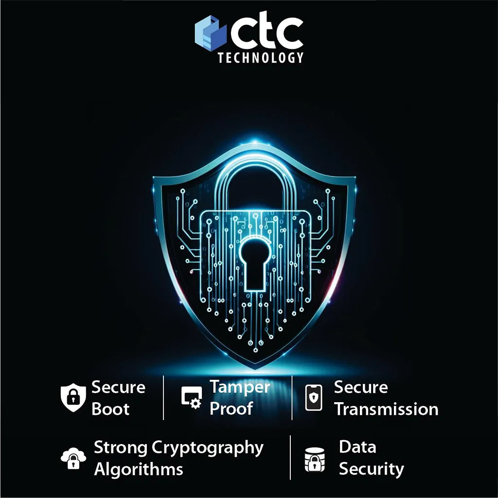 CP PLUS CP-E41Q Wi-Fi Security Camera featuring CTC cyber security with secure boot and encrypted data transmission -tpstech.in