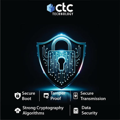 CP PLUS CP-E41Q Wi-Fi Security Camera featuring CTC cyber security with secure boot and encrypted data transmission -tpstech.in