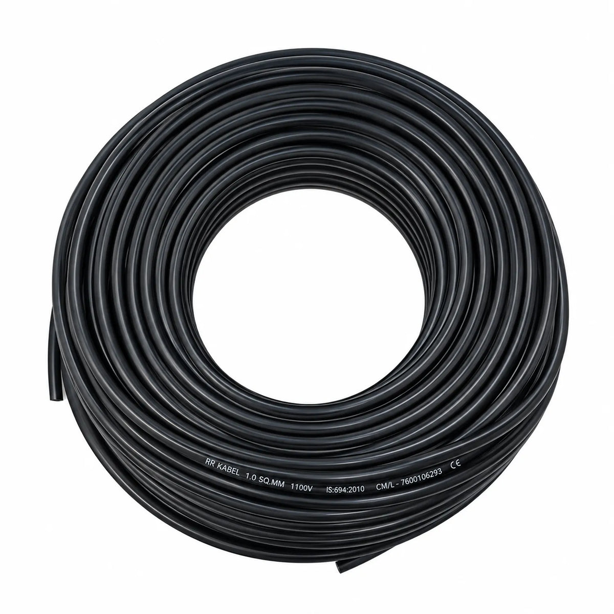 Top View of CP Plus CP-ECC-90RSO 90m Weatherproof Outdoor CCTV Cable Coil -tpstech.in