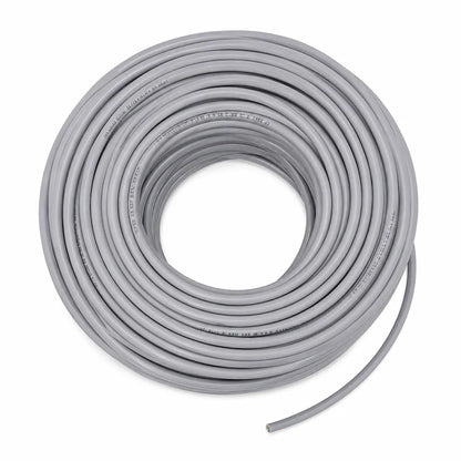 CP PLUS CP-FUT-6TSRH-305 CAT6 4 Pair UTP cable coil top view for LAN and CCTV installations -tpstech.in