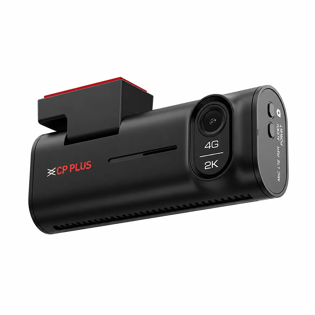 CP PLUS CP-G41 CarKam 4MP 4G Dashcam angled product view showing compact Type-C dash camera design -tpstech.in