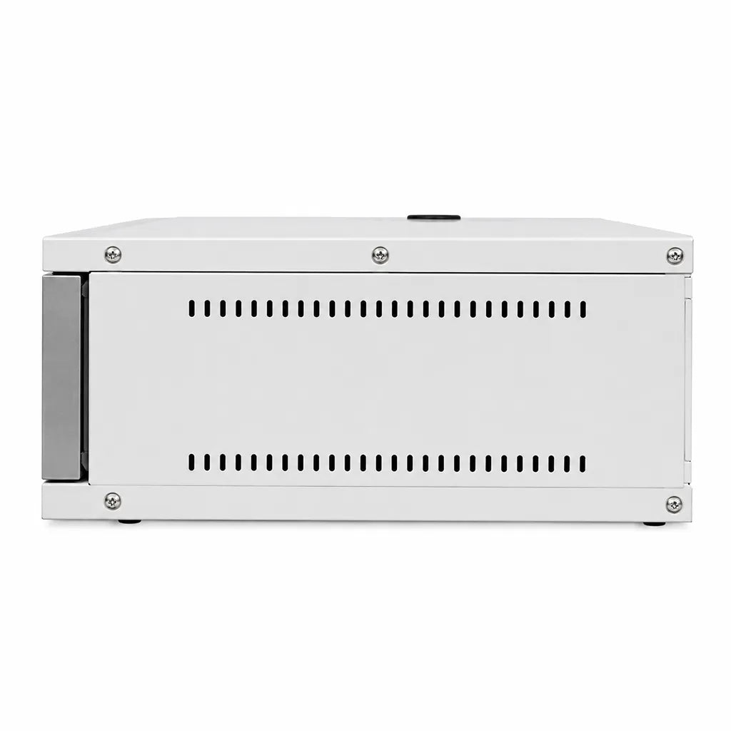 CP PLUS CP-HA-RK3535VM-2U 2U metal wall mount DVR NVR rack side view with ventilation slots -tpstech.in