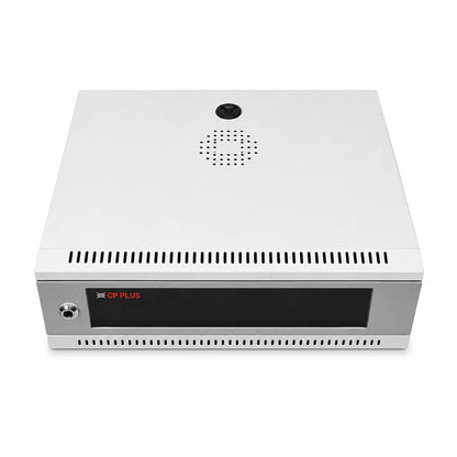 CP PLUS CP-HA-RK3535VM-2U 2U CCTV DVR NVR wall mount rack top view with ventilation and cable entry -tpstech.in