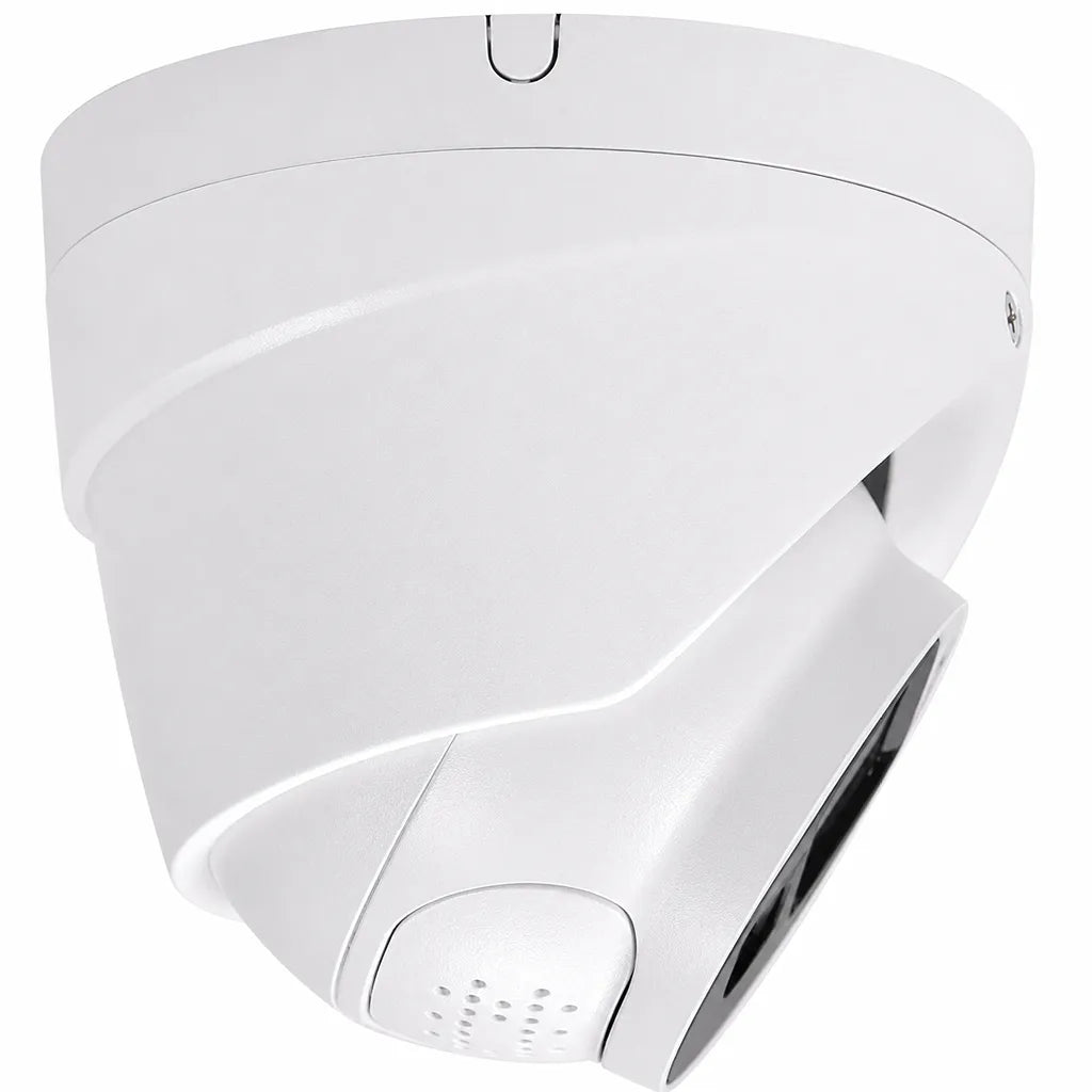 CP PLUS CP-UNC-DA21L3B-LQ 2MP Dual Light Dome IP Camera rear right view highlighting compact IP67 weatherproof design -tpstech.in