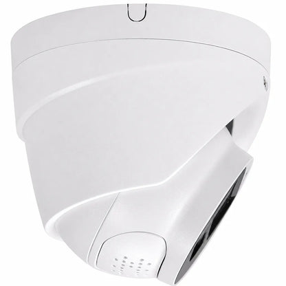 CP PLUS CP-UNC-DA21L3B-LQ 2MP Dual Light Dome IP Camera rear right view highlighting compact IP67 weatherproof design -tpstech.in