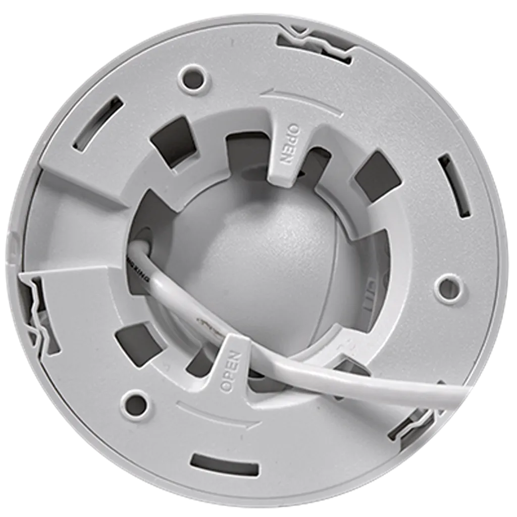 Bottom mounting base and wiring of CP PLUS CP-UNC-DA21L3C-Q 2MP Network IR Dome Camera -tpstech.in