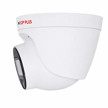 Side view of CP PLUS CP-UNC-DA41L2C-GP 4MP Full-Color Guard+ Network IR Dome Camera with IP67 weatherproof housing -tpstech.in