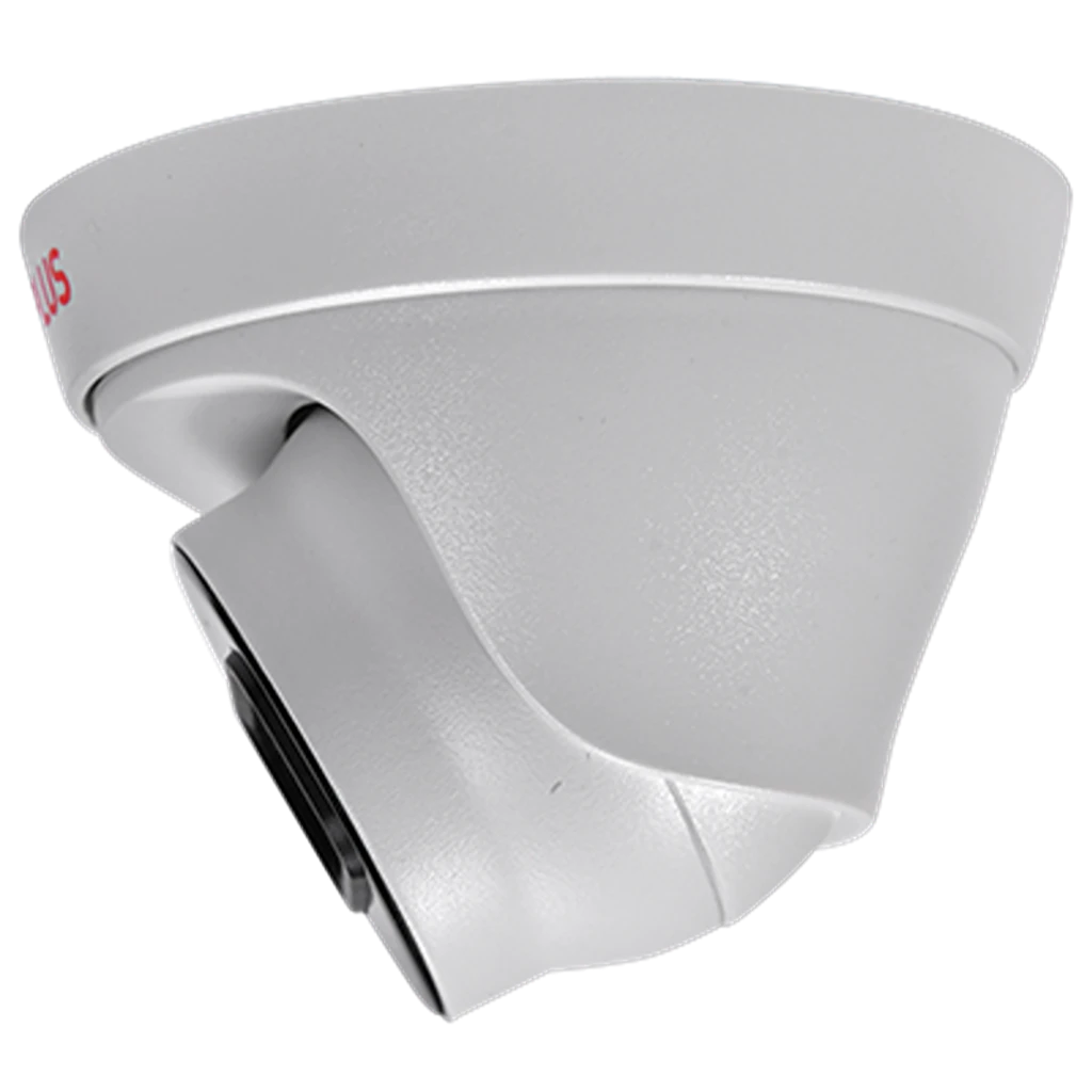 CP PLUS CP-UNC-DA41L3C-D-Q 4MP Network IR Dome Camera left angle view with IP67 weatherproof housing and fixed 3.6mm lens -tpstech.in