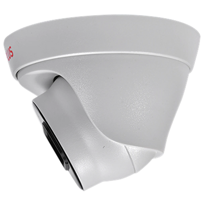 CP PLUS CP-UNC-DA41L3C-D-Q 4MP Network IR Dome Camera left angle view with IP67 weatherproof housing and fixed 3.6mm lens -tpstech.in