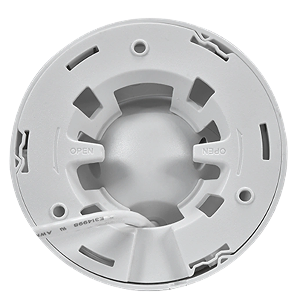 CP PLUS CP-UNC-DA41L3C-LQ 4MP Dual Light PoE IP Dome Camera bottom mounting base for ceiling installation -tpstech.in