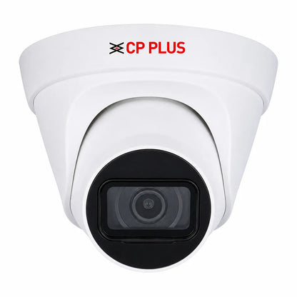 CP PLUS CP-UNC-DA41L3C-Q 4MP IP Network Dome CCTV Camera front view with fixed lens for indoor and outdoor surveillance -tpstech.in