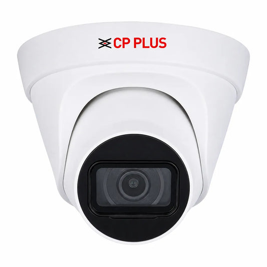 CP PLUS CP-UNC-DA41L3C-Q 4MP IP Network Dome CCTV Camera front view with fixed lens for indoor and outdoor surveillance -tpstech.in