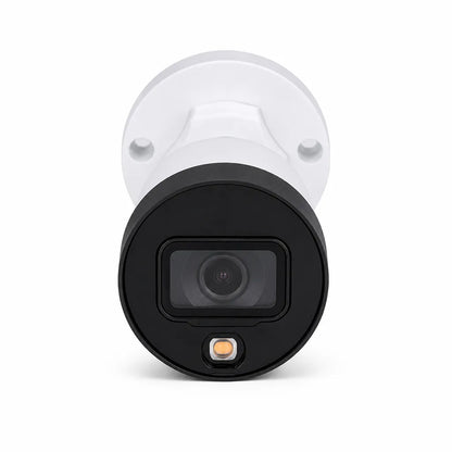 CP PLUS CP-UNC-TA21L2-GP-V2 2MP Full Color Network Bullet Camera front view showing lens and built-in LED illuminator -tpstech.in