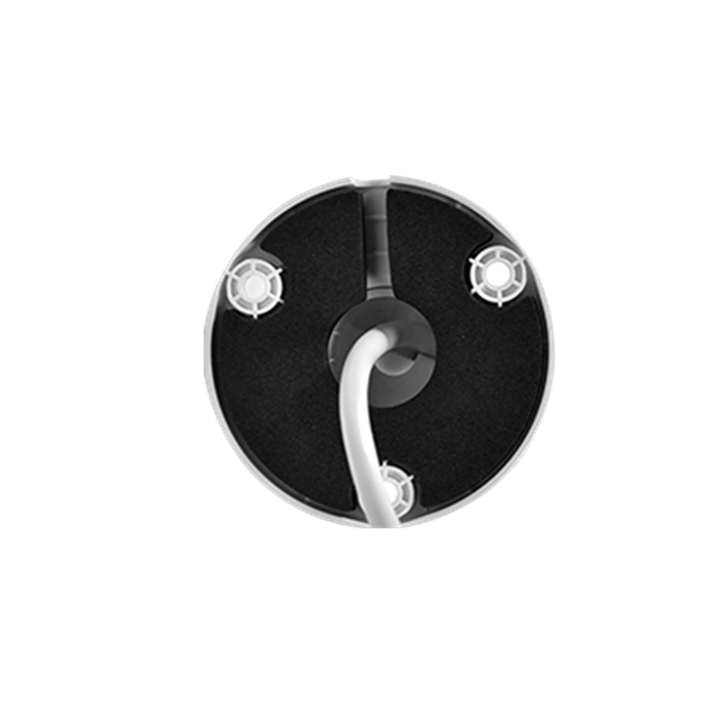 CP PLUS CP-UNC-TA21L3C-Q 2MP IP Bullet Camera mounting base and cable outlet view for secure wall installation -tpstech.in