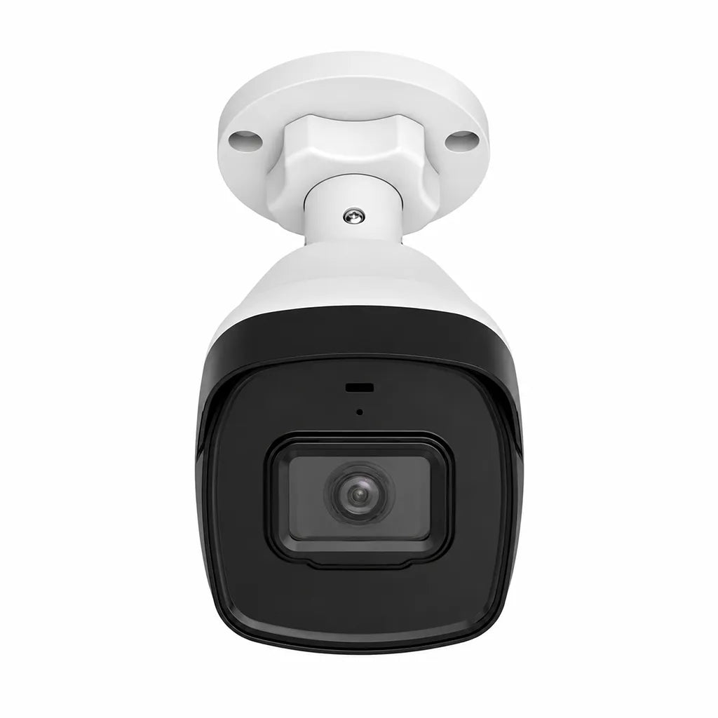 CP PLUS CP-UNC-TA21PL3-Y 2MP Full HD IP Bullet Camera front view showing the surveillance lens and IR night vision -tpstech.in