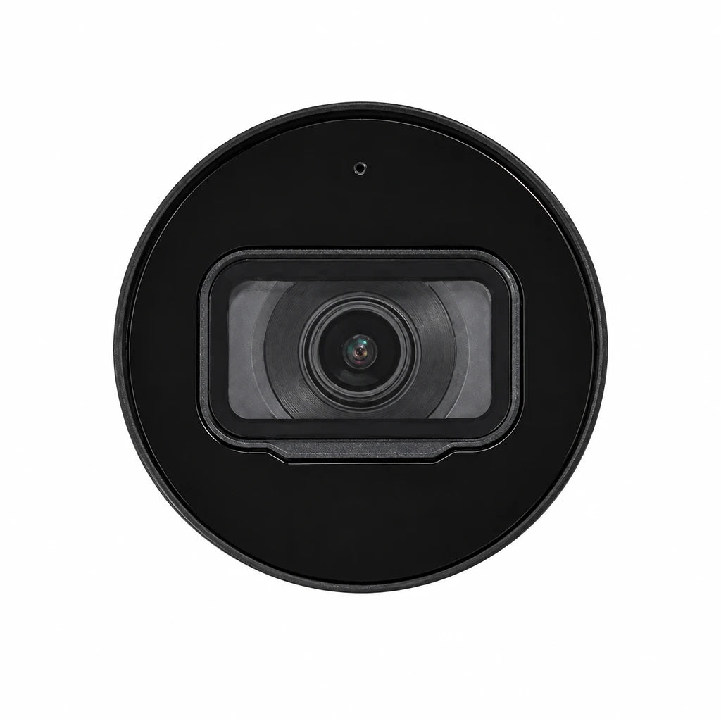 CP PLUS CP-UNC-TA41L3C-D-Q 4MP IP network bullet camera front lens view showing fixed 3.6mm lens with Smart IR night vision -tpstech.in