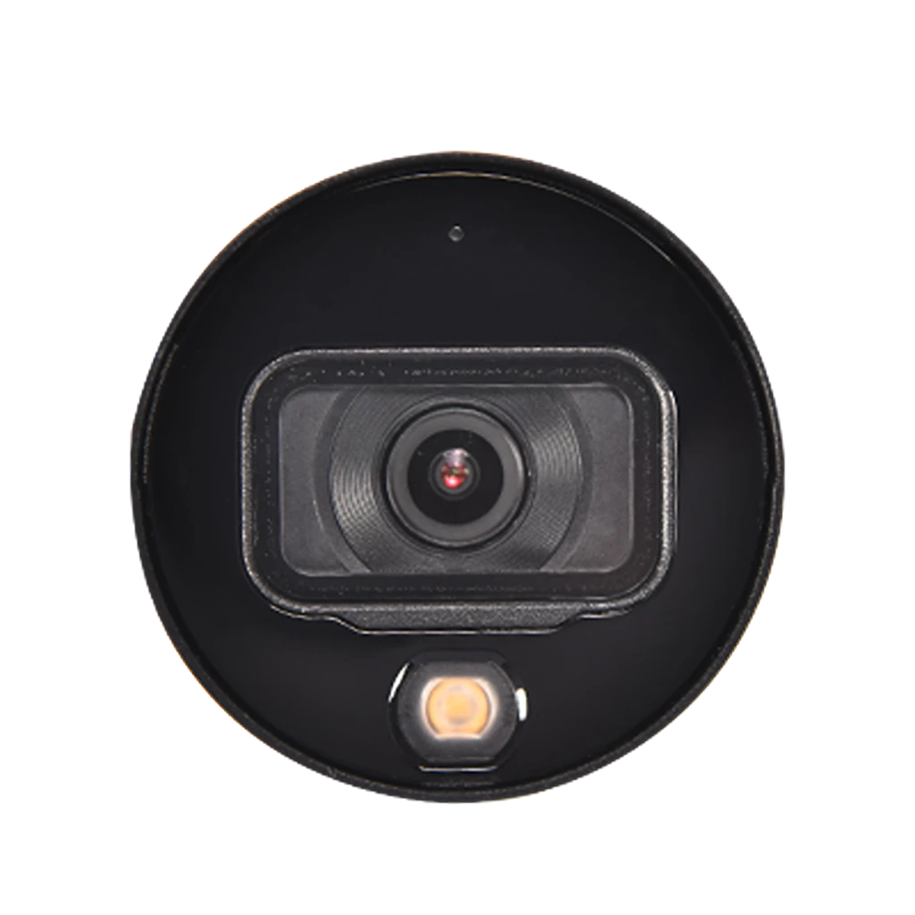 CP PLUS CP-UNC-TA41L3C-LQ 4MP Dual Light IP Bullet Camera front view showing lens and warm light illuminator -tpstech.in
