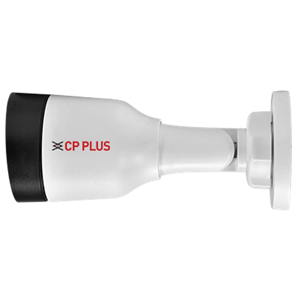 CP PLUS CP-UNC-TA41L3C-LQ 4MP IP Bullet Camera side profile with wall mounting bracket -tpstech.in