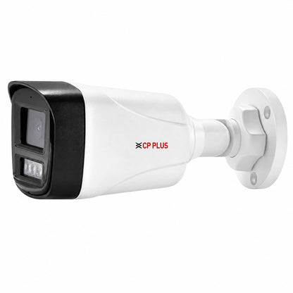 CP PLUS CP-UNC-TA41L6C-D-Q 4MP IP Bullet Camera right angle view with IR illuminator and fixed lens -tpstech.in